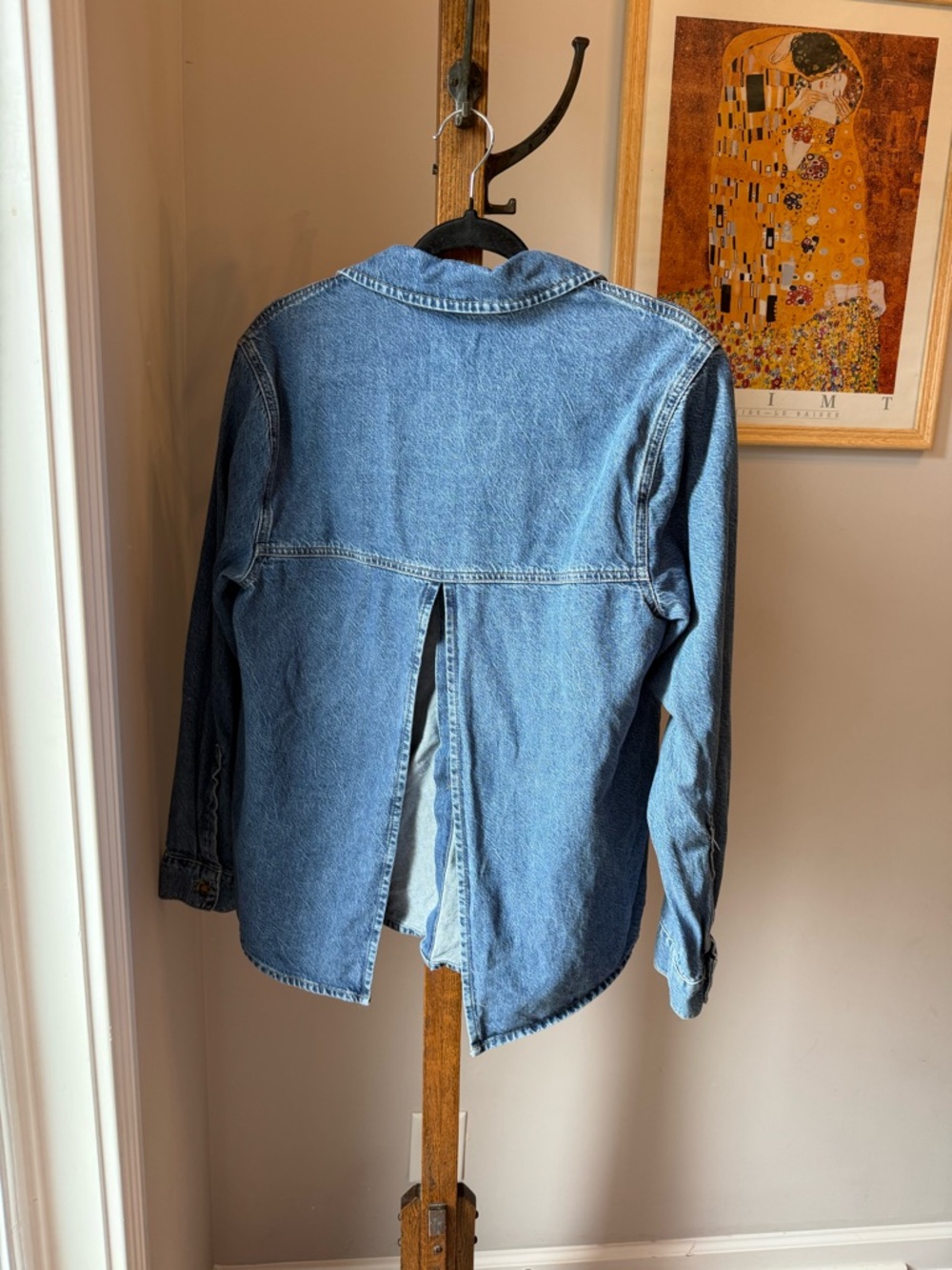 Good American Denim Jacket - Back Split Detail